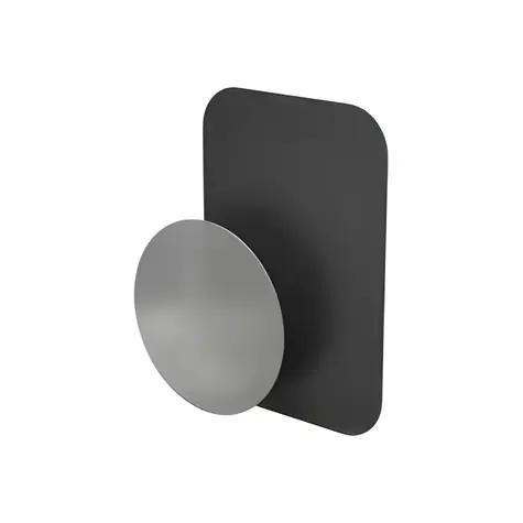 Hama Magnet / Náhradní kovové destičky / pro magnetické držáky telefonů do auta / černá, stříbrná