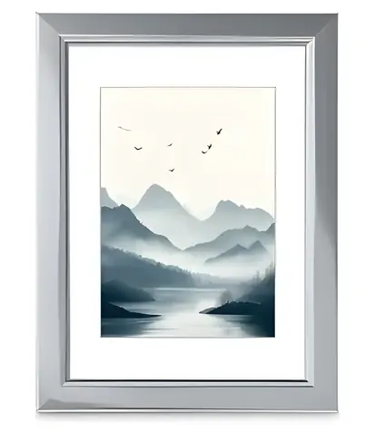 Hama Chill stříbrná / Fotorámeček / 10 x 15 cm / plastový