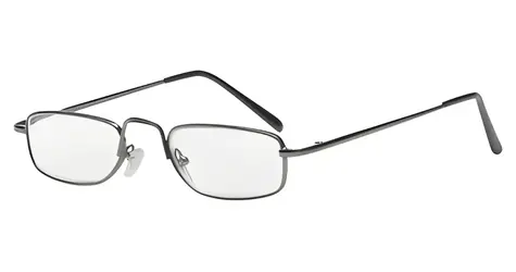 Hama brýle na čtení gunmetalová / Brýle na čtení / kovový rám / +2,5 D