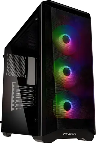 Phanteks Eclipse P400A DRGB černá / Skříň / ATX / E-ATX