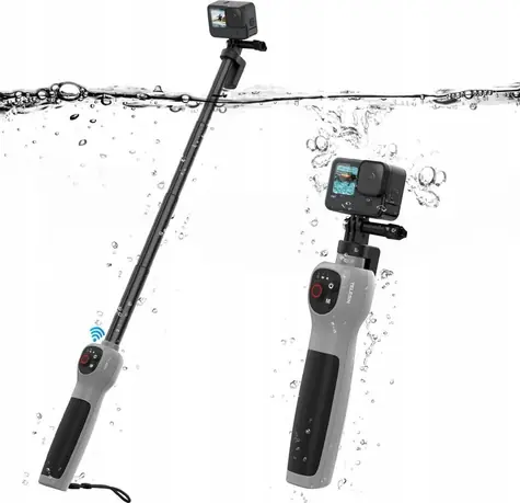 Telesin GP-WBT-001 / Selfie tyč / vodotěsná do 30 m / 85 cm / dálkové ovládání