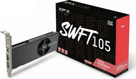 XFX Speedster SWFT105 RX 6400 / Grafická karta / 4GB GDDR6
