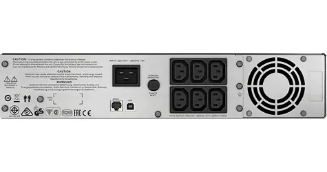APC Smart-UPS C 2000VA LCD RM 2U / Záložní zdroj UPS / 2000 VA / 1300 W / 230 V / Line interaktivní