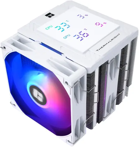Thermalright Peerless Assassin 120 Digital ARGB bílá / Chladič CPU / 120 mm / Intel + AMD