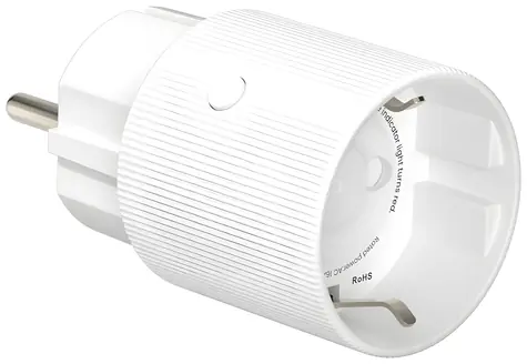 IMMAX NEO SMART THIN / Chytrá zásuvka / typ F bez kolíku / IP20 / RGB LED podsvícení / Wi-Fi / TUYA