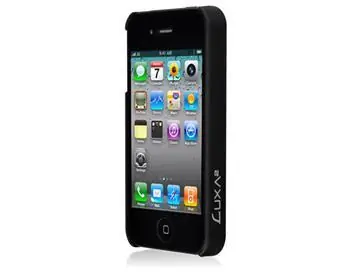 LUXA2 Carbon Camber Case / Ochranný kryt / Apple iPhone 4 / karbonový vzor