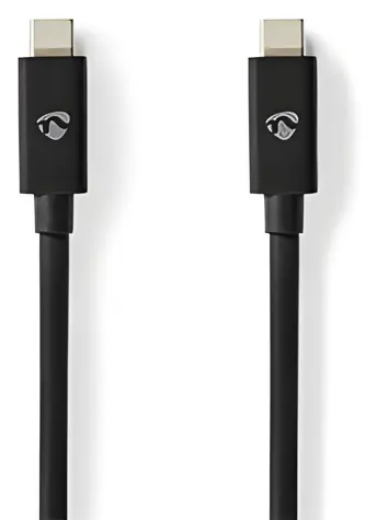 Nedis USB4 Gen 2x2 / Kabel USB-C - USB-C / 240 W / 8K 60 Hz / 20 Gbps / 2 m
