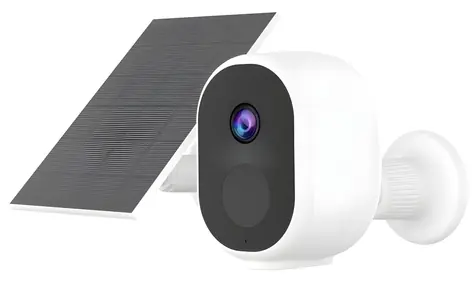 IMMAX NEO LITE SMART Security venkovní kamera BARREL / solární / 4MP / Wi-Fi 2,4 GHz / PIR / TUYA