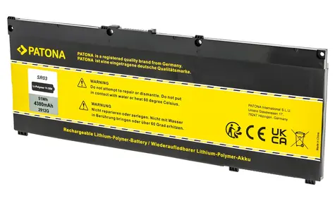 Patona SR03XL / Baterie pro notebook HP Pavilion Gaming 15/17 / 4380mAh / Li-Pol / 11,55V