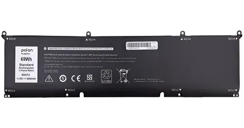 TRX Polion 69KF2 / Baterie pro notebook Dell / 6000 mAh / 69 Wh / XPS 9500, Precision G15 5550 / neoriginální