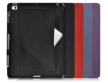 LUXA2 Ellioth LHA0066-C fialová / Pouzdro se stojánkem / Apple iPad