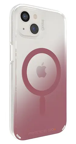 Gear4 Milan Snap růžová / Zadní kryt / Apple iPhone 13 / MagSafe / D3O® Crystalex / ochrana 4 m