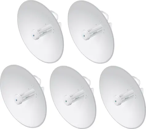 Ubiquiti PowerBeam 5AC Gen2 25 dBi 5-pack / Venkovní CPE / 5GHz / 450+ Mbps / 25+ km