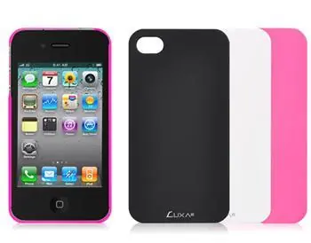 LUXA2 PH1 bílá / Ultra tenký kryt / Apple iPhone 4