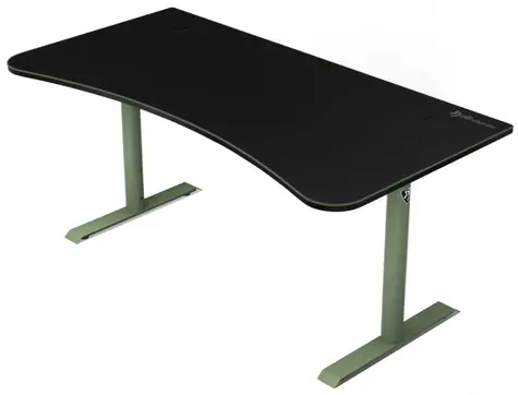 AROZZI ARENA Gaming Desk Forest Green / Herní stůl / D:160cm / Š:71-82cm / V:71-81cm