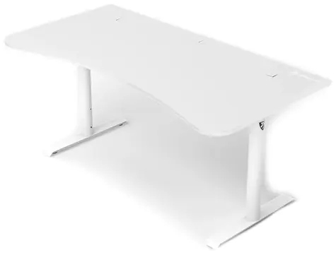 AROZZI ARENA Gaming Desk Pure White / Herní stůl / D:114 cm / Š:72 cm / V:72,5 cm