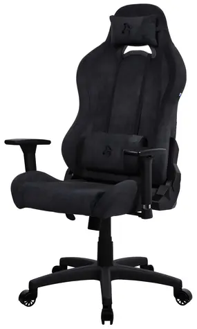 AROZZI TORRETTA Soft Fabric v2 černá / Herní židle / 125 - 135 cm / nosnost 100 kg / textil