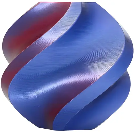 Bambu Lab PLA Silk Dual Color Midnight Blaze / Tisková struna / 1,75mm / 1kg