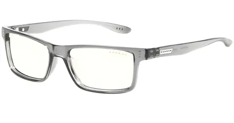 GUNNAR VERTEX READER Gray Crystal / Kancelářské/herní dioptrické brýle / čírá skla / BLF 35 / dioptrie +1,5