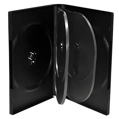 MediaRange DVD obal pro 6 disků černá / 22 mm / 50 ks