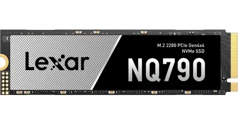 Lexar NQ790 512GB / M.2 SSD 2280 / PCIe 4.0 / R: 6400MBps / W: 2900MBps / MTBF: 1.5mil / 5y