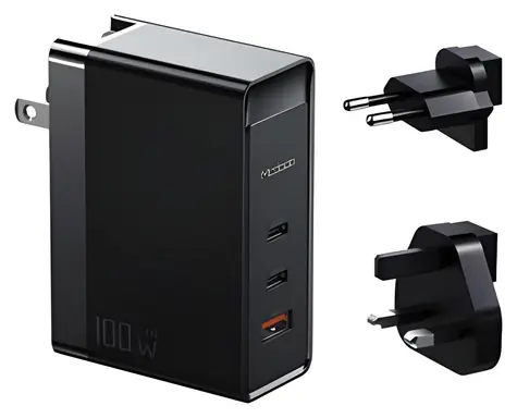 Baseus GaN Fast Charger / Rychlonabíječka / 100 W / EU + US + UK