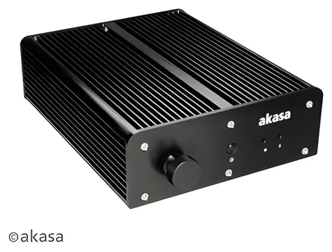 Akasa Pascal MC A-NUC22-M1B / Skříň pro Intel NUC / Pasivní chlazení / IP65 / Hliníková