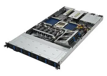 ASUS RS500A-E12-RS12U šedá / Server / AMD EPYC 9004 / 1x SP5 / 24x DDR5 / 12x NVMe5 / 2x M.2 / LAN / USB / rPS 1600W