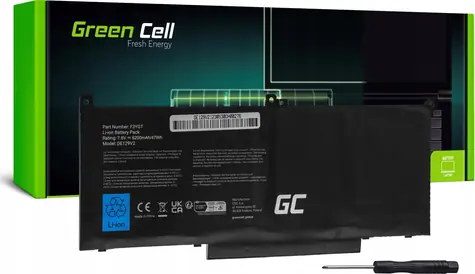 Green Cell DE129V2 / Baterie pro notebook / Dell Latitude 7280/7290/7380/7490 / 7,6 V / 6200 mAh