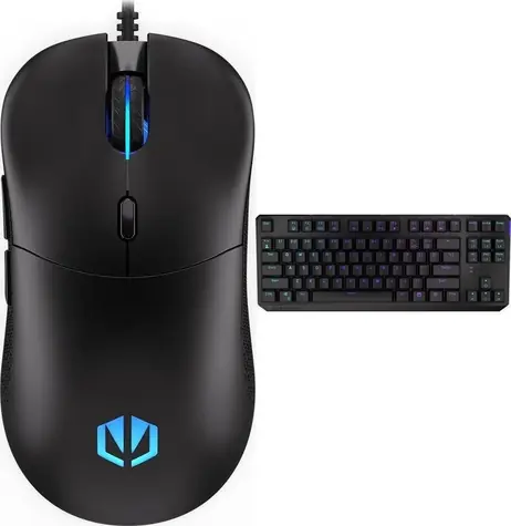Endorfy GEM Plus + Thock TKL Wireless Red černá / Herní set myši a klávesnice / optická / 19000 dpi / PAW3370