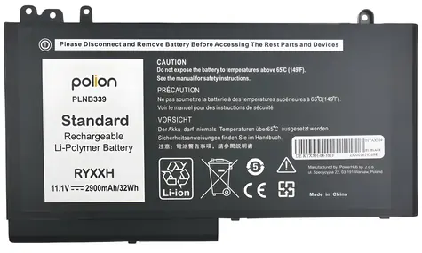TRX PLNB339 / Baterie pro notebook / Dell / 2900 mAh / Latitude E5250, E5450, E5550 / neoriginální