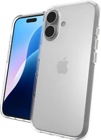 ZAGG Crystal Palace Lite průhledná / Zadní kryt pro Apple iPhone 16 / grafen / ochrana proti pádu 2 m