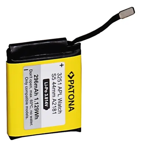 PATONA baterie pro chytré hodinky Apple Watch 5 296mAh / A2181 / 44mm