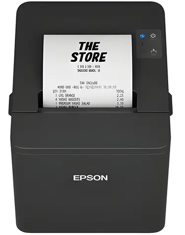Epson TM-T20IV USB+RS-232 černá / Pokladní termotiskárna / USB / RS-232