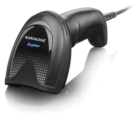 Datalogic Gryphon I GD4590 HD černá / Snímač 2D čárových kódů / USB / stojánek