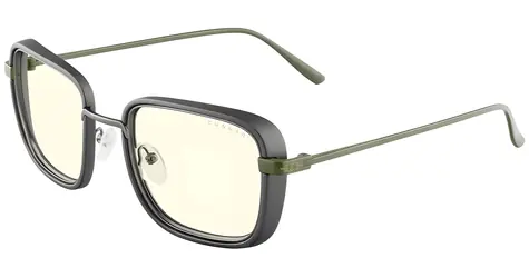 GUNNAR Fallout Vault 33 Gunmetal-Olive / Herní brýle / čirá skla / BLF 35