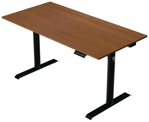 Arozzi Arena Nordico Dark Walnut / Herní stůl / motorizovaný / Š: 140 cm / V: 71–115 cm
