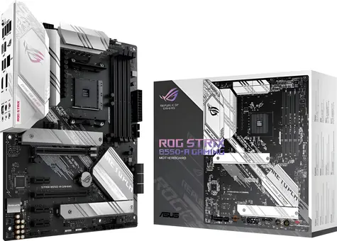 ASUS ROG STRIX B550-A GAMING / AMD B550 / DDR4 / SATA III RAID / USB / 2.5GLAN / M.2 / sc.AM4 / ATX
