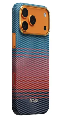 Pitaka Edge Case California Dream Sunset 2.0 #3 / Ochranný kryt / Apple iPhone 17 Pro / MagSafe / aramid / PitaTap