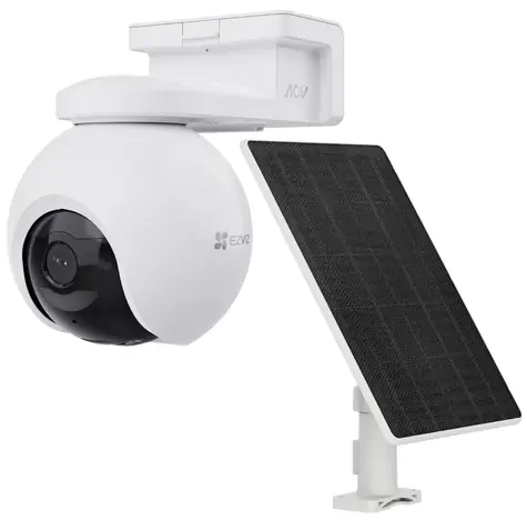 EZVIZ EB8 Pro 4K 4G Kit / Venkovní IP kamera / PTZ / 4G LTE / 8Mpix / IR 15m / IP65 / solární panel 8W