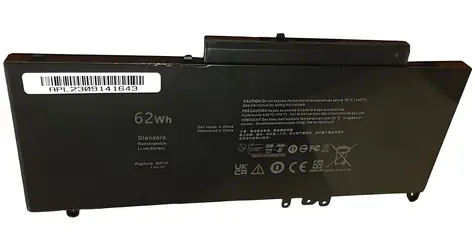 TRX baterie DELL 6MT4T / 7,6 V / 62 Wh / Li-Pol / pro Latitude E5270, E5470, E5570