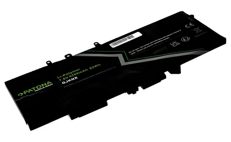 PATONA baterie pro ntb DELL E5280/E5480/E5580 8200mAh / Li-Pol / 7.6V / GJKNX / Premium