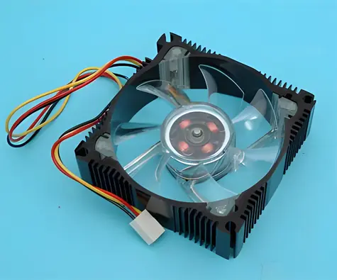 PRIMECOOLER PC-AB8025L12-4RL / Ventilátor / 80mm / hliníkový / 3pin / 2000 RPM / červená LED