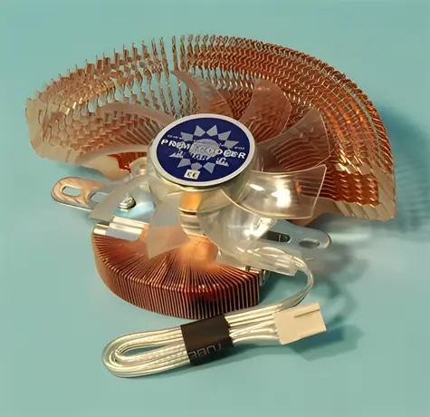 Primecooler PC-VGAHG1 CU červená / Chladič grafické karty / LED / měď