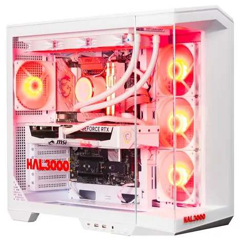 HAL3000 Master Gamer Ultimate-K bílá / Intel Core Ultra 7 270K / 32GB DDR5 / RTX 5070 Ti / 2TB PCIe4 SSD / WiFi / W11