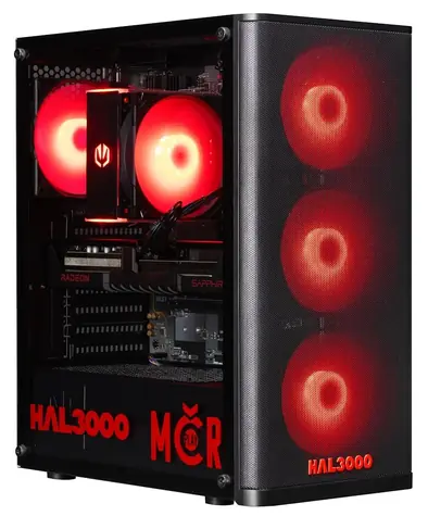 HAL3000 MČR Finale Pro / Herní počítač / AMD Ryzen 5 7600 / 32GB DDR5 / RX 9070 GRE / 1TB PCIe4 SSD / Wi-Fi / W11