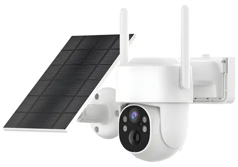 IMMAX NEO LITE SMART Security venkovní kamera Solar Sentry / solární / 4G / P T / HD 3MP / PIR / TUYA