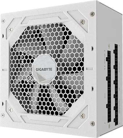 GIGABYTE UD850GM PG5 ICE bílá / Zdroj / ATX / 850W / modulární / 80PLUS Gold / aktivní PFC / 120mm