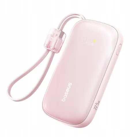 Baseus EnerFill FC21 Qpow 3 Ultra růžová / Powerbanka / 20000mAh