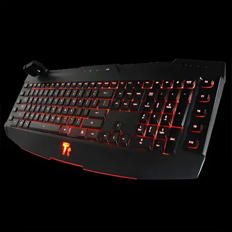 Tt eSPORTS Challenger PRO / Herní klávesnice / drátová / CZ layout
